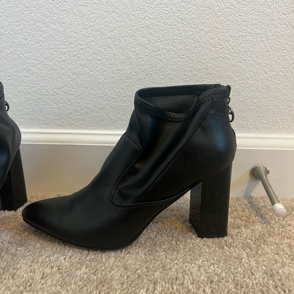 FRANCO Sarto Women’s Black Booties Size‎ 8 - Picture 3 of 8